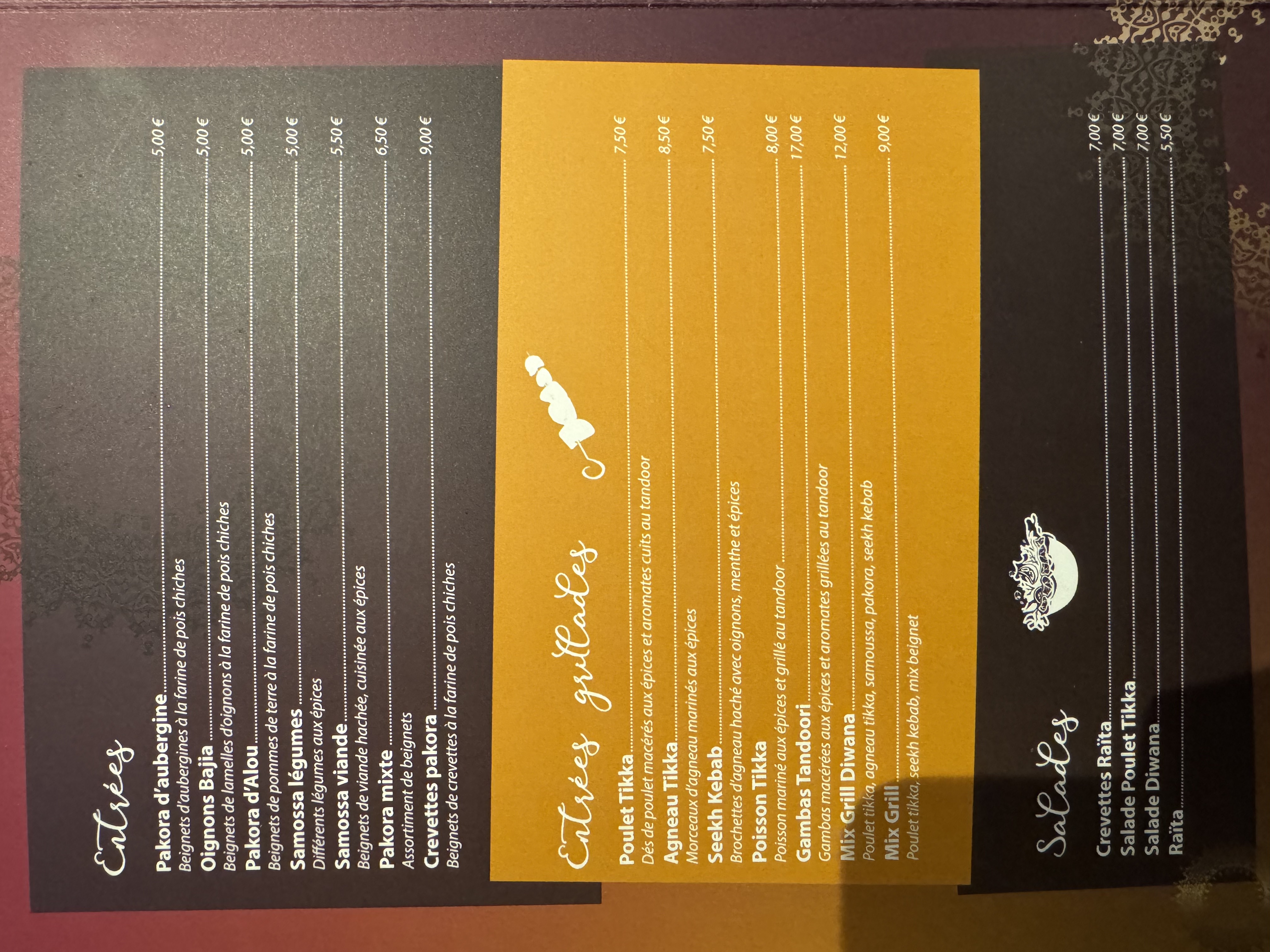 Restaurant Le Maharaja