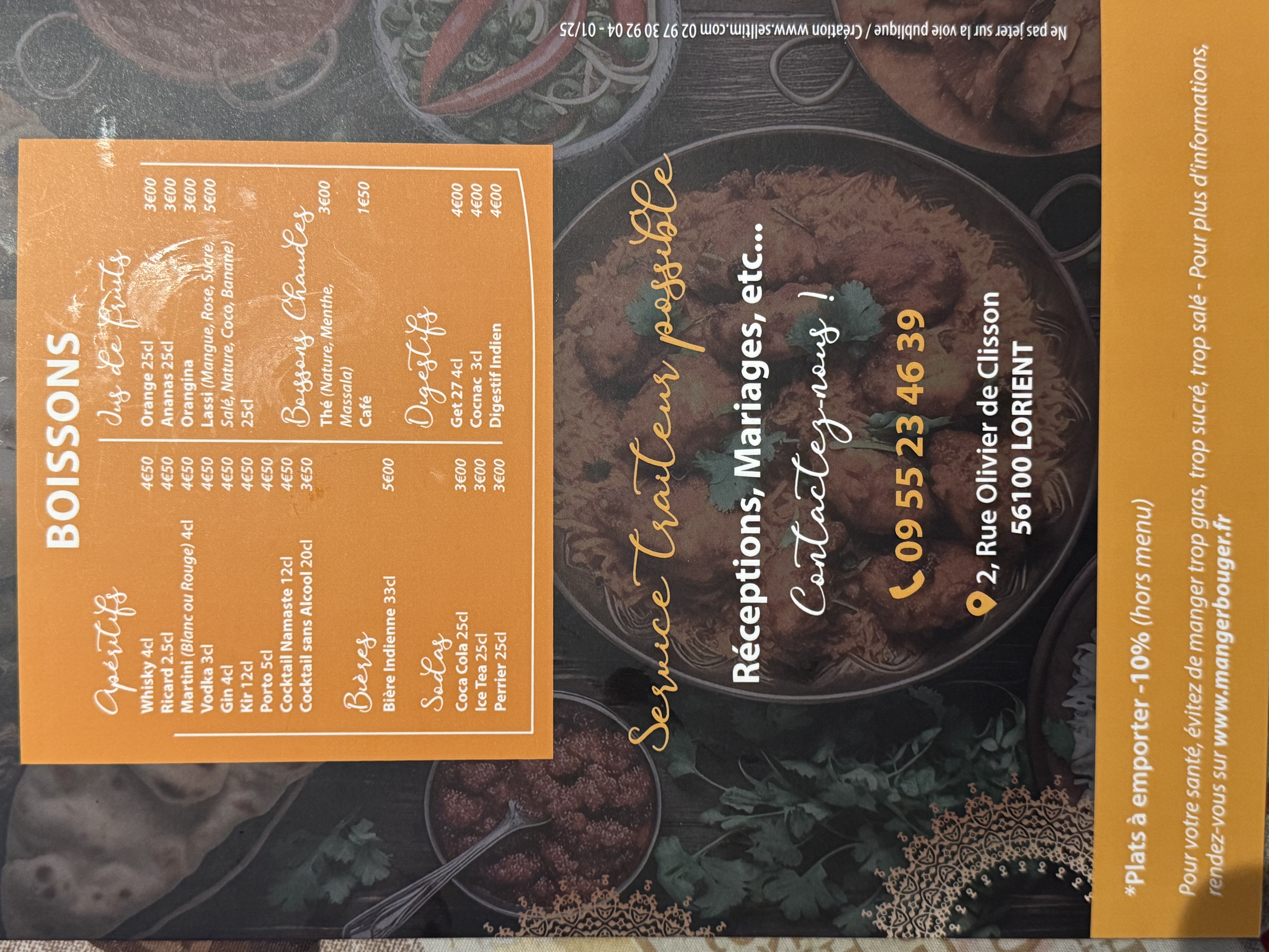 Restaurant Le Maharaja